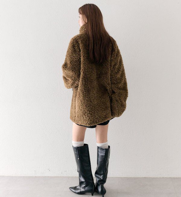  「トグルボタンファーコート」|その他|