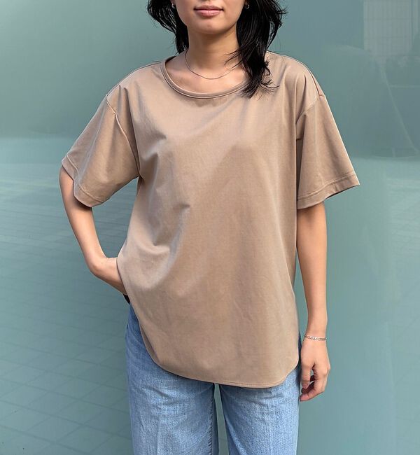 Rouge vif「ヴィンテージキュプラジャージー半袖プルオーバー」|Tシャツ・カットソー|