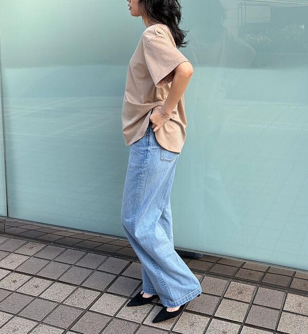 Rouge vif「ヴィンテージキュプラジャージー半袖プルオーバー」|Tシャツ・カットソー|