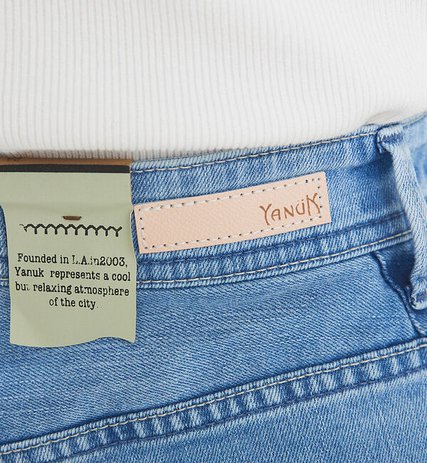 qualite「【YANUK】Joanストレートデニムパンツ」|デニム|