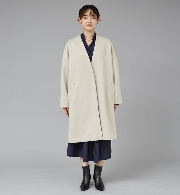qualite「ダンボールノーカラーコート」|ノーカラーコート|
