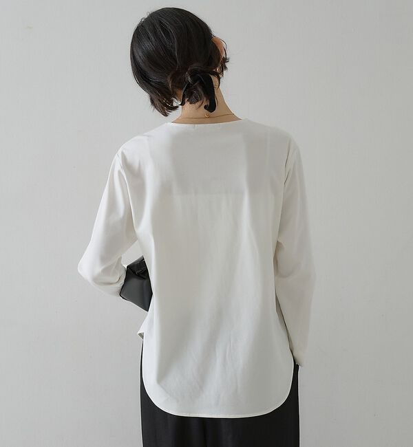 qualite「スムースシャツテールプルオーバー【予約】」|Tシャツ・カットソー|