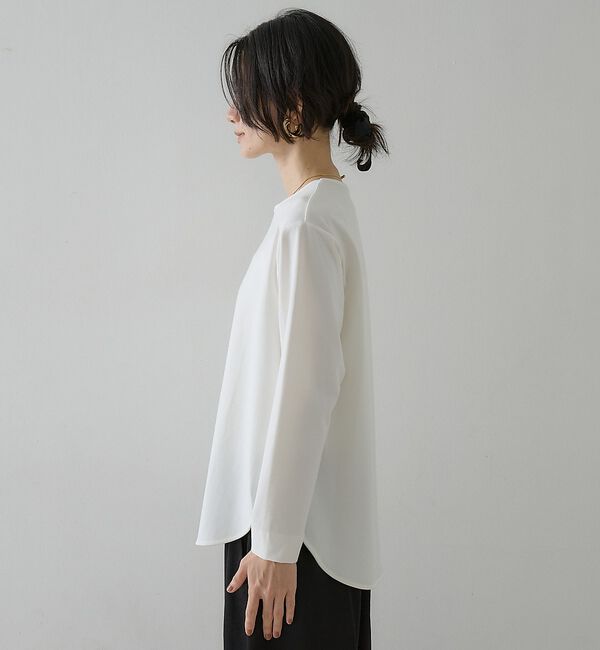 qualite「スムースシャツテールプルオーバー【予約】」|Tシャツ・カットソー|