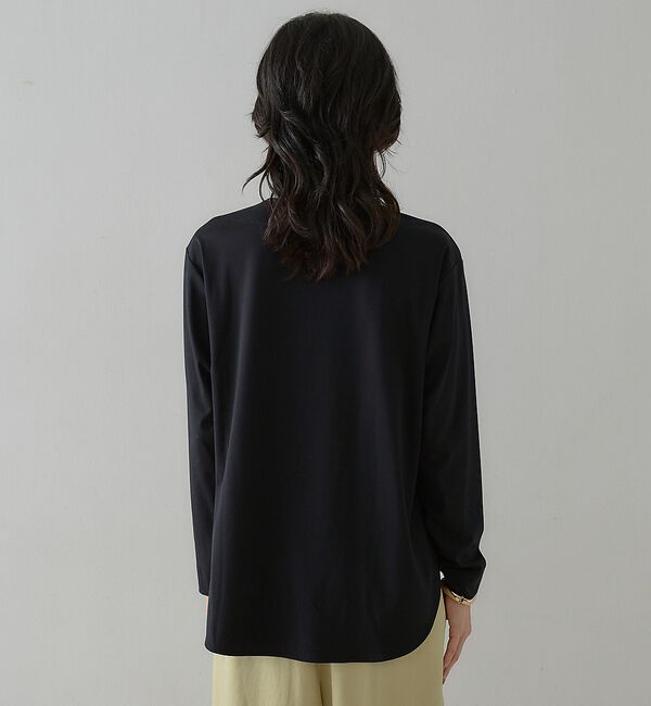 qualite「スムースシャツテールプルオーバー【予約】」|Tシャツ・カットソー|