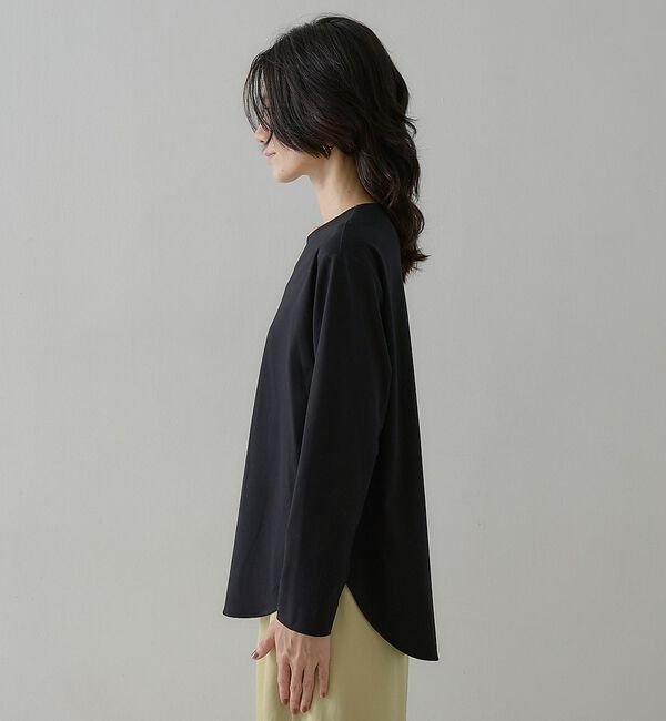 qualite「スムースシャツテールプルオーバー【予約】」|Tシャツ・カットソー|