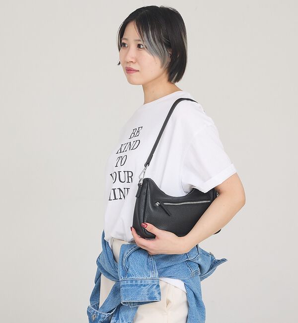 LOWELL things「●SOEUR/2WAYレザーハーフムーンショルダー」|ショルダー・メッセンジャー|