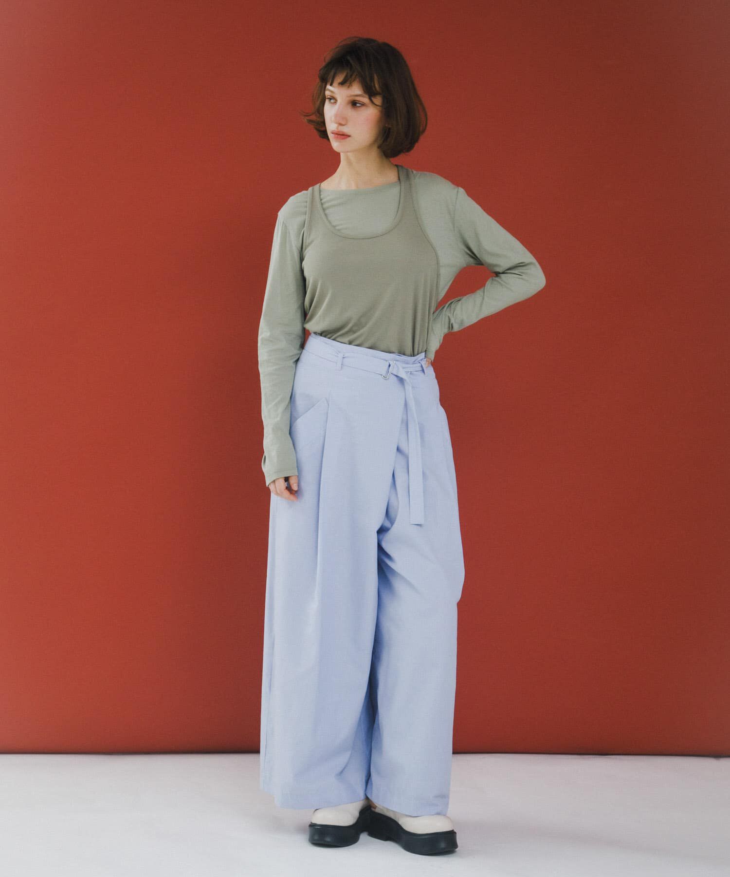 LAATO「wrap wide pants」|その他|