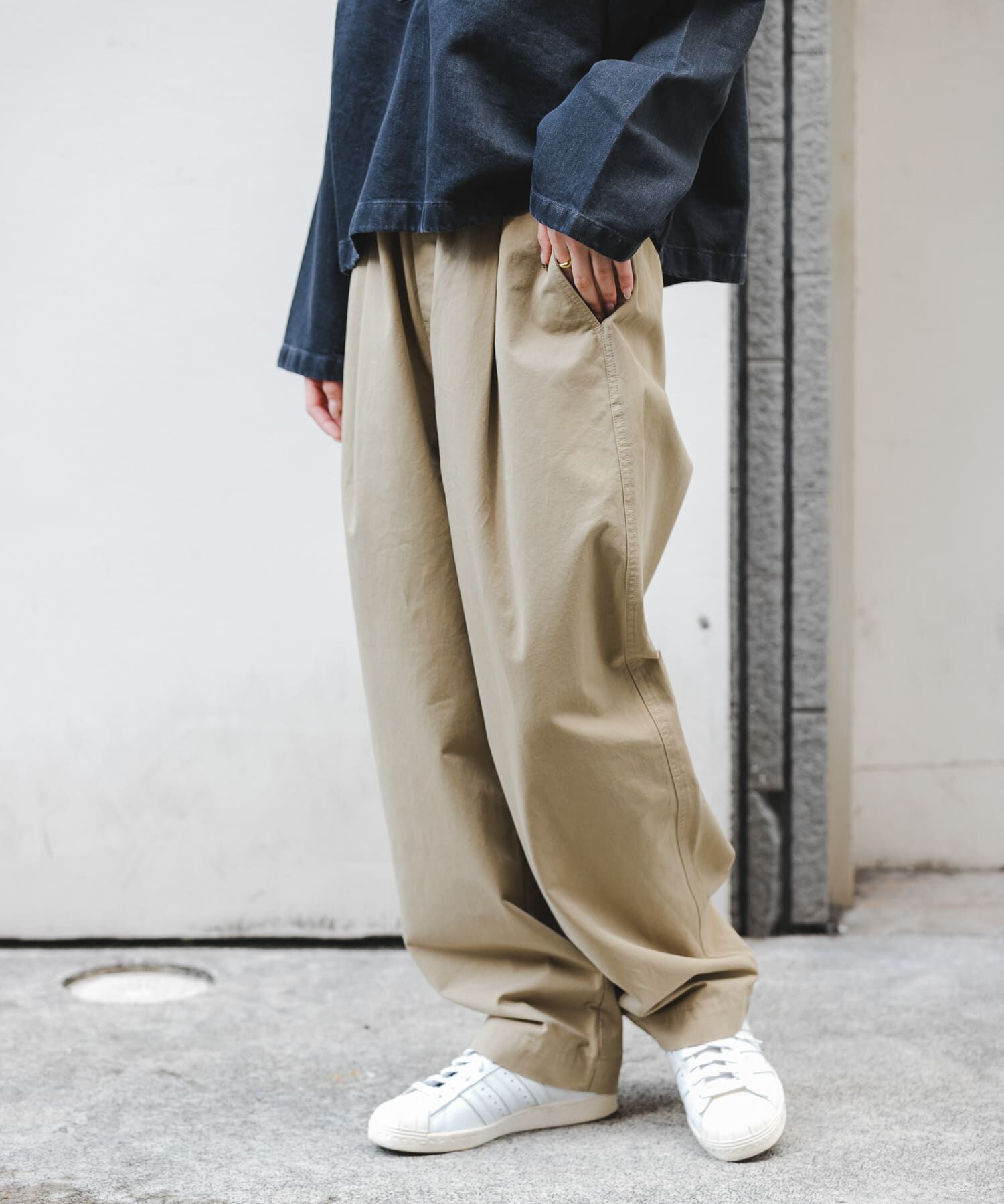 URBAN RESEARCH DOORS「FORK&SPOON　コットンツイルカーブパンツ」|その他|