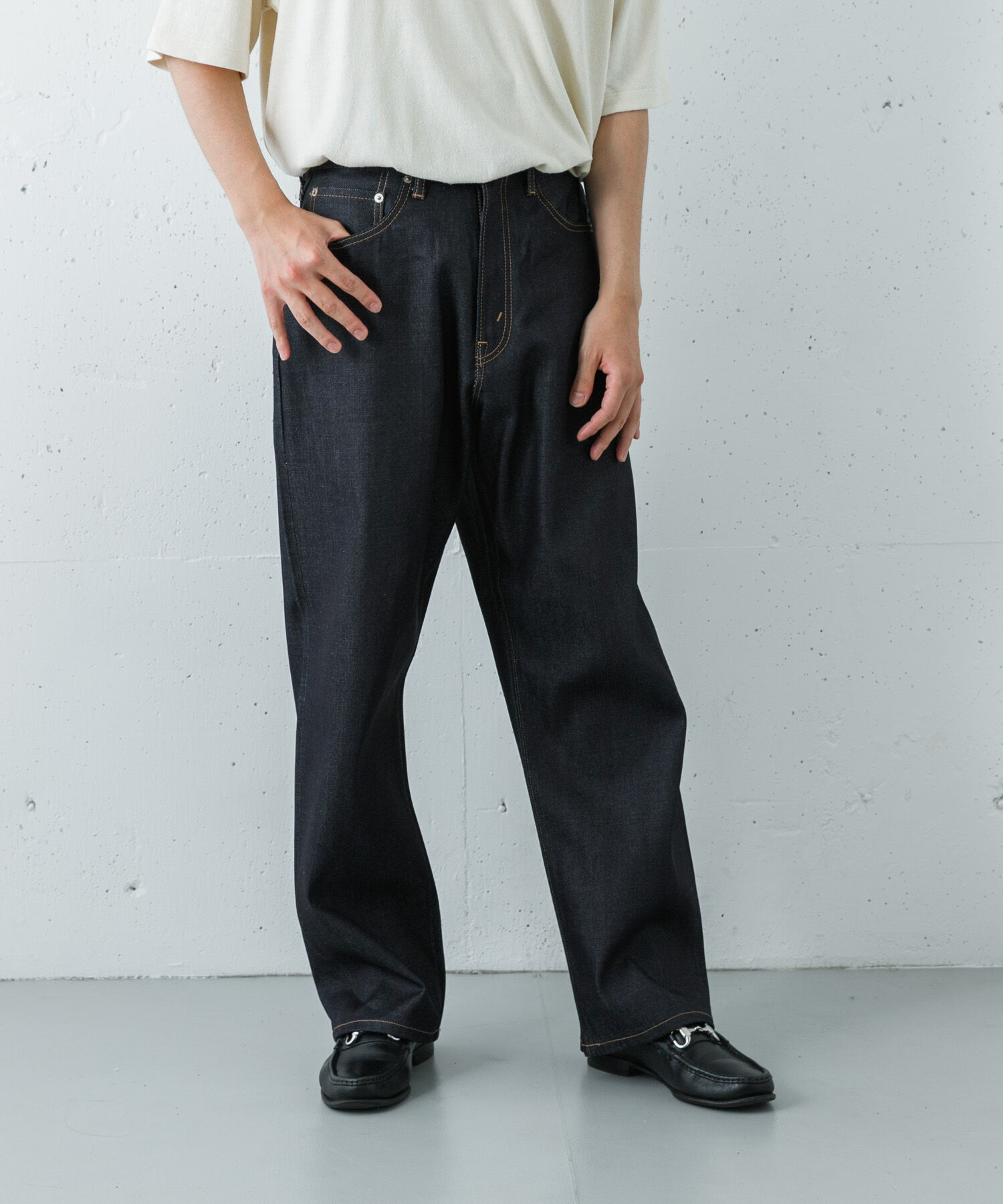 URBAN RESEARCH「SHIOTA　スーピマDENIM PANTSバギー#JAY」|デニム|