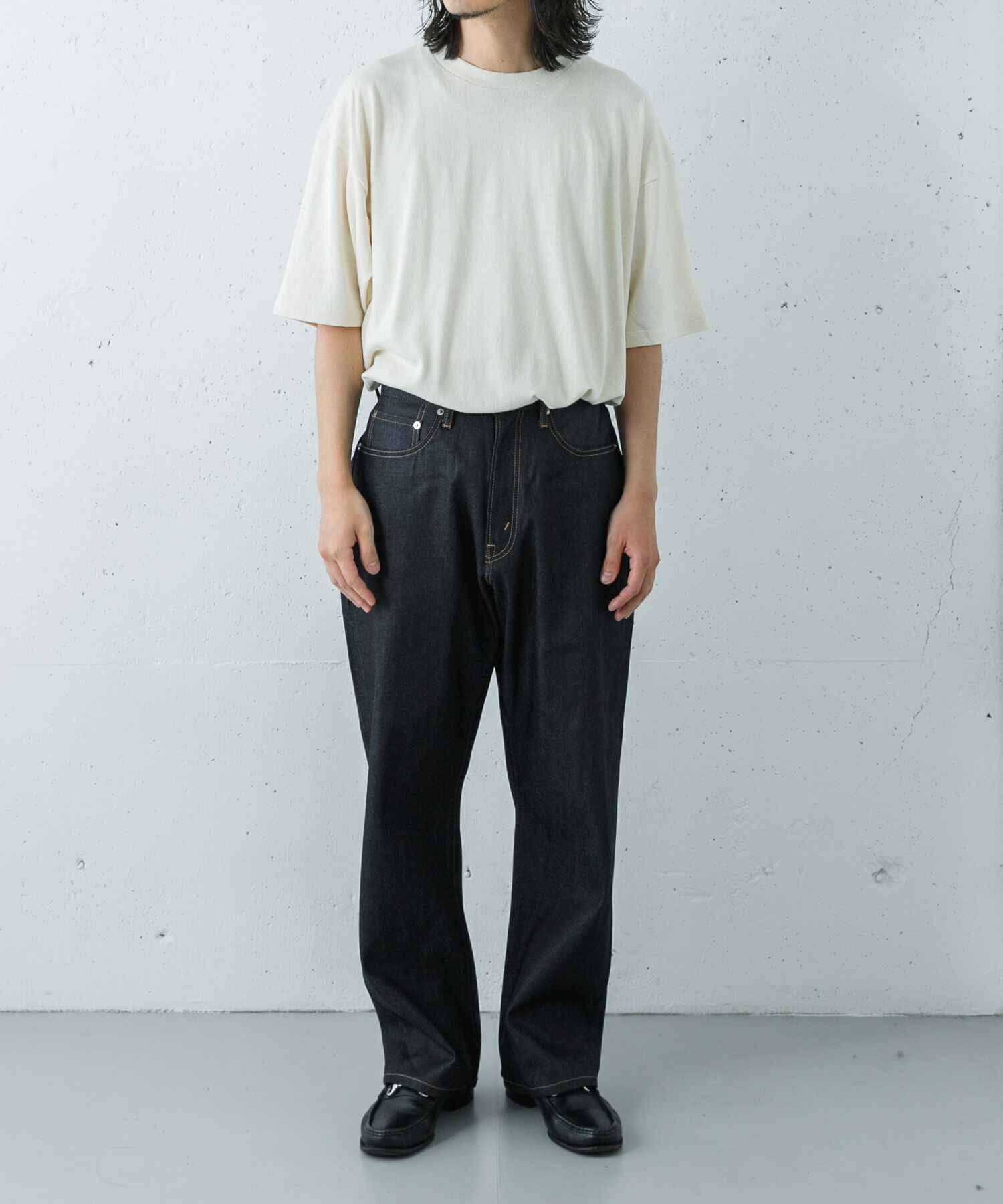 URBAN RESEARCH「SHIOTA　スーピマDENIM PANTSバギー#JAY」|デニム|