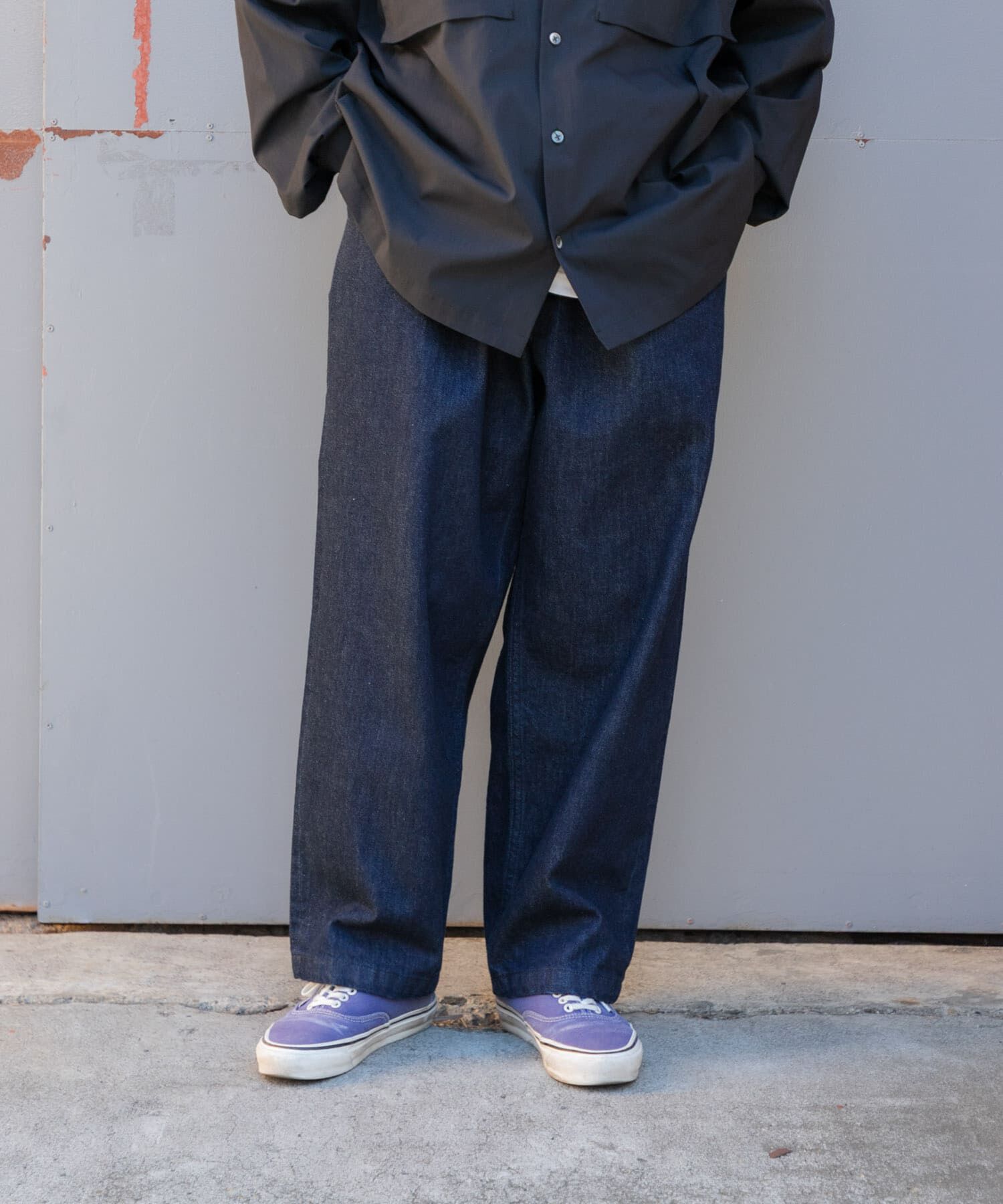 URBAN RESEARCH「Wide Dad　DAD EASY WIDE DENIM PANTS」|デニム|