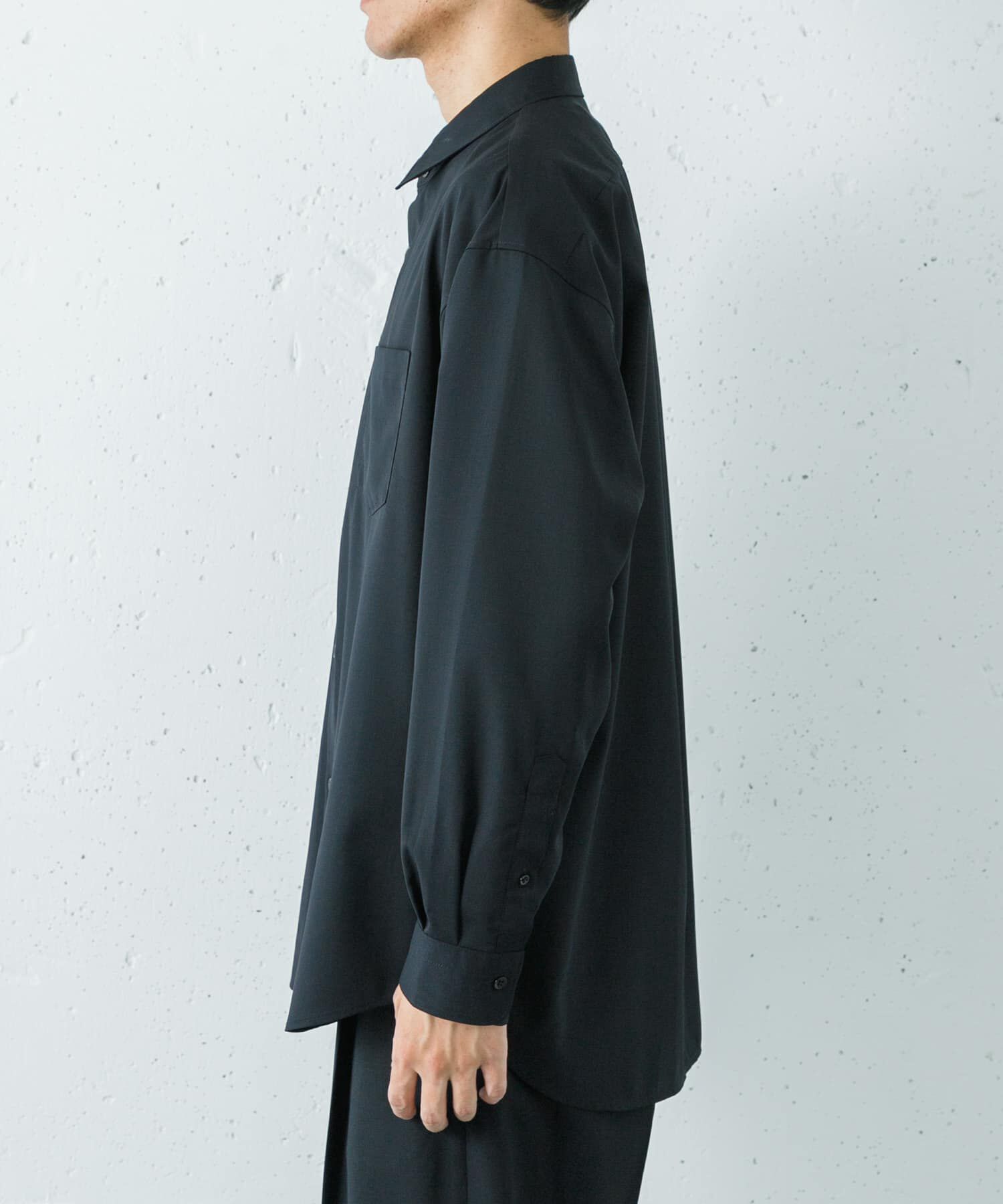 URBAN RESEARCH「『洗濯可/防シワ/接触冷感』WASHABLE WOOL OVER SHIRTS」|シャツ・ブラウス|