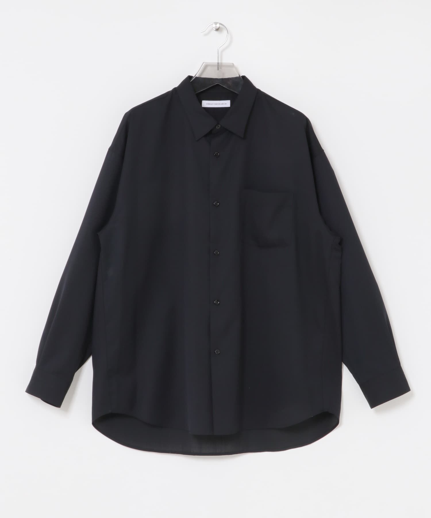 URBAN RESEARCH「『洗濯可/防シワ/接触冷感』WASHABLE WOOL OVER SHIRTS」|シャツ・ブラウス|