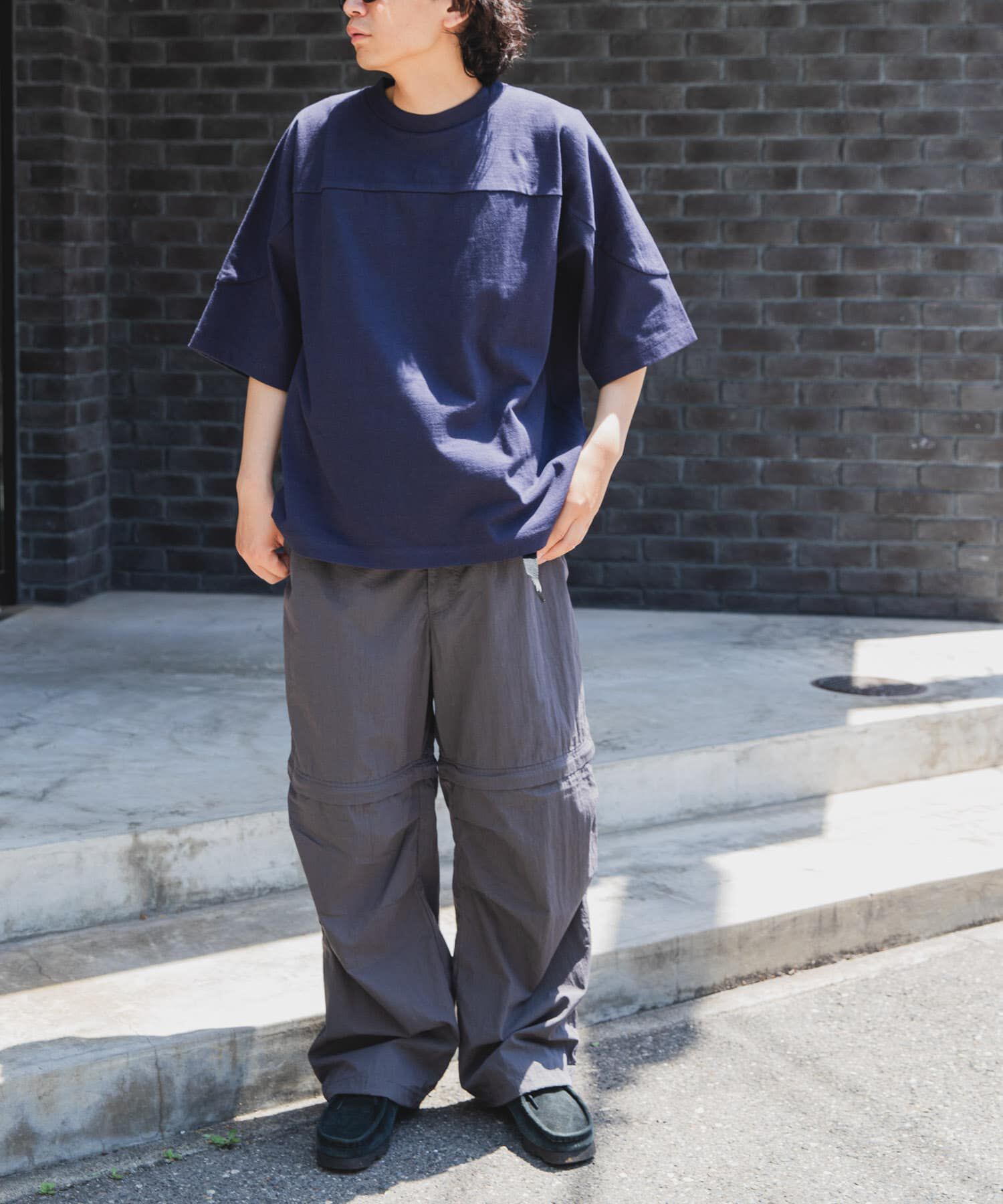 URBAN RESEARCH DOORS「FORK&SPOON　ヘビーウェイトフットボールTシャツ」|Tシャツ・カットソー|