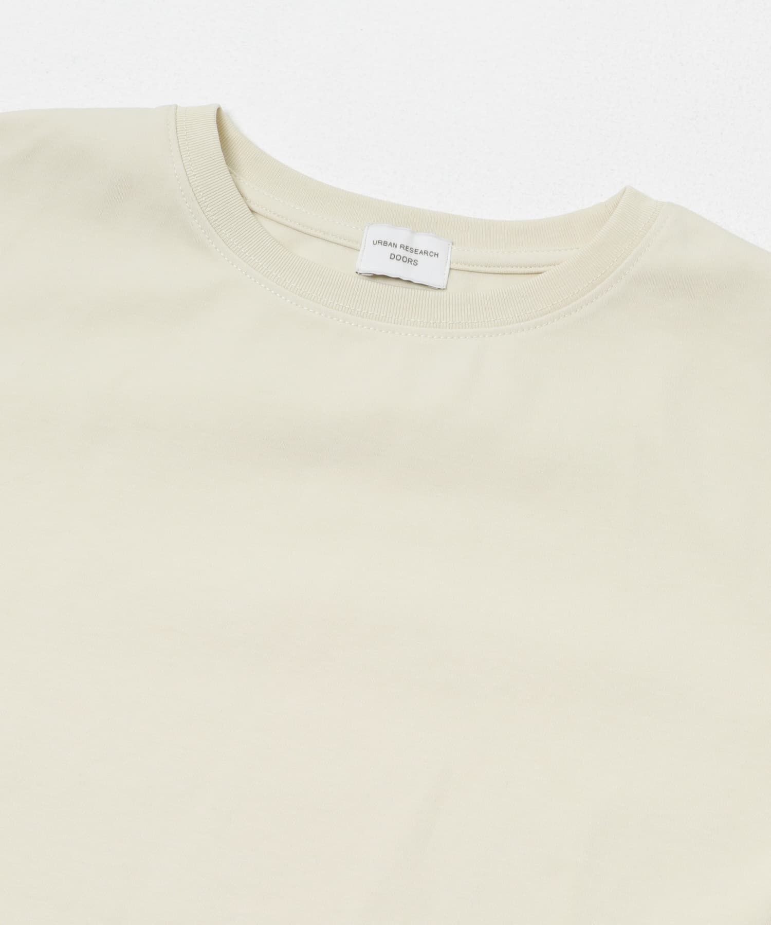 URBAN RESEARCH DOORS「異素材ドッキングスリーブプルオーバー」|Tシャツ・カットソー|