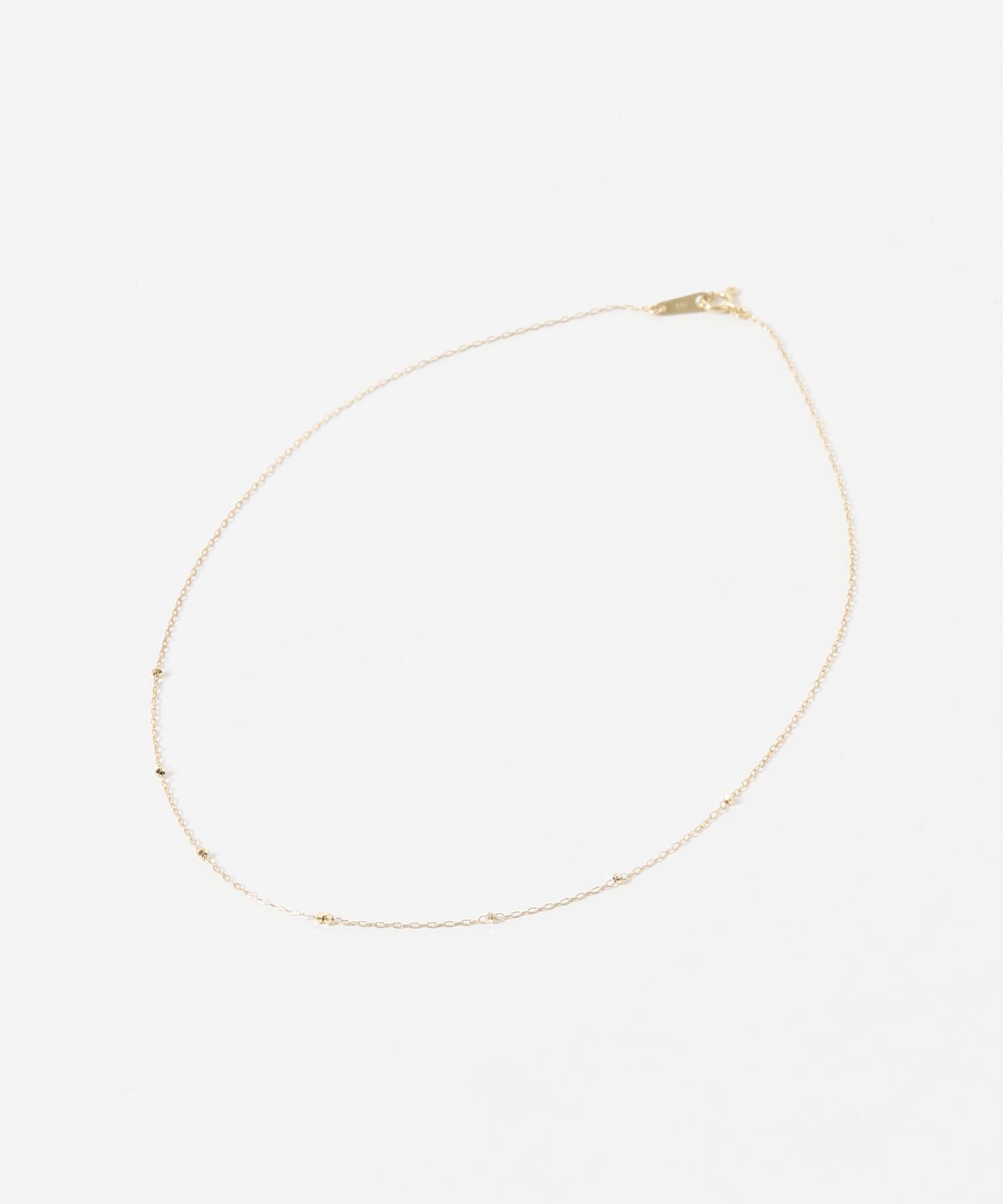 URBAN RESEARCH「decor『デコール』　K10 DOT NECKLACE」|ネックレス|