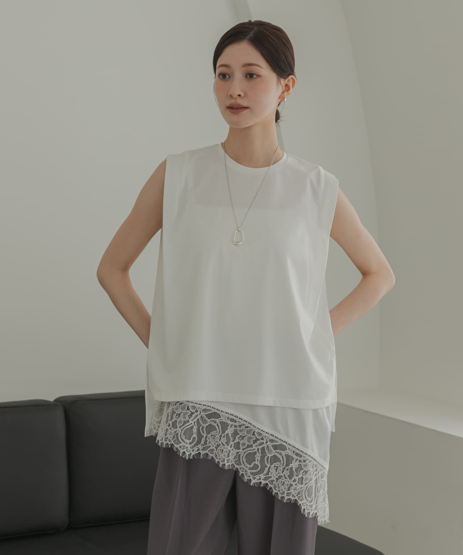 URBAN RESEARCH「汗染み防止ショルダータックカットソー」|Tシャツ・カットソー|