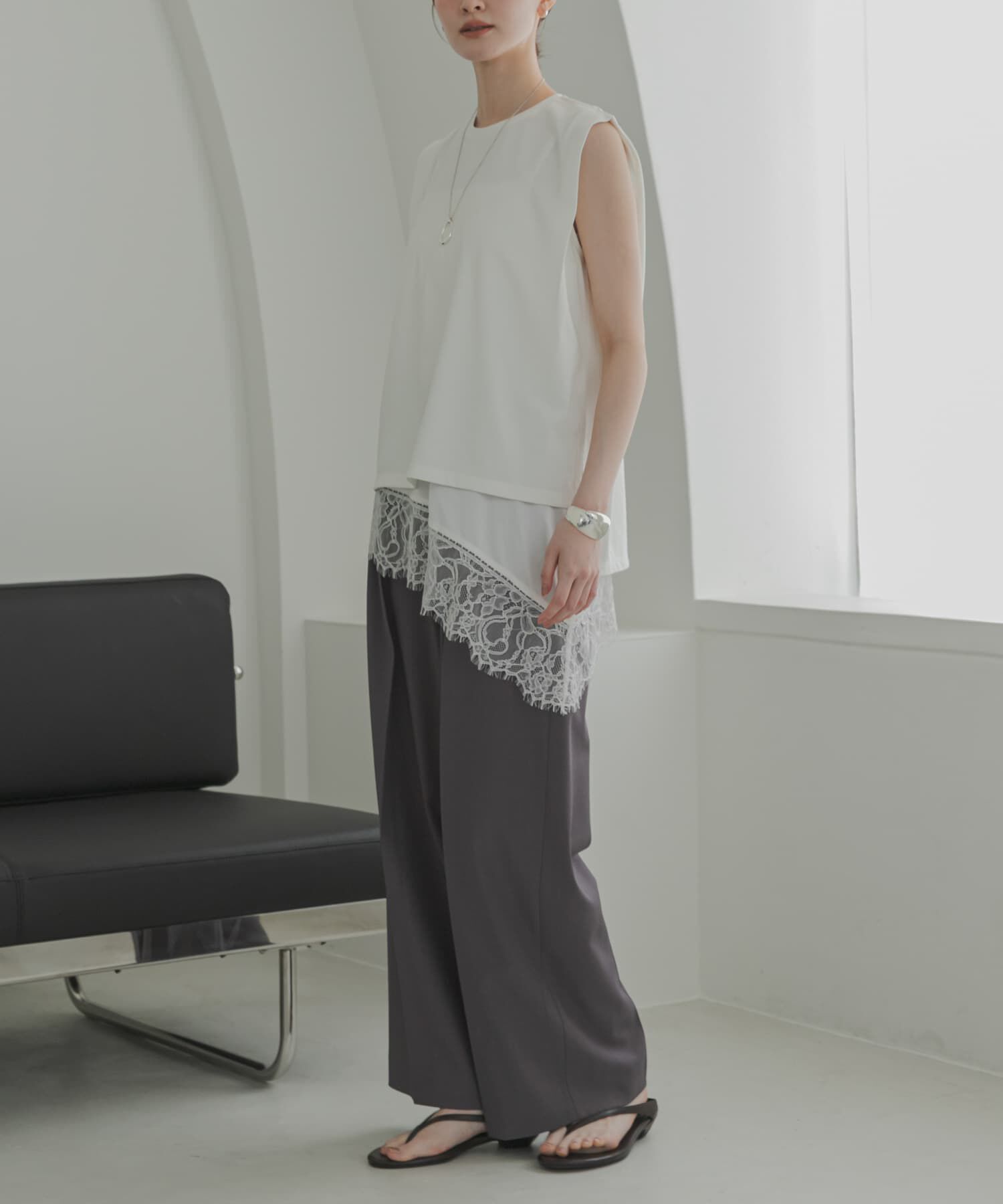 URBAN RESEARCH「汗染み防止ショルダータックカットソー」|Tシャツ・カットソー|