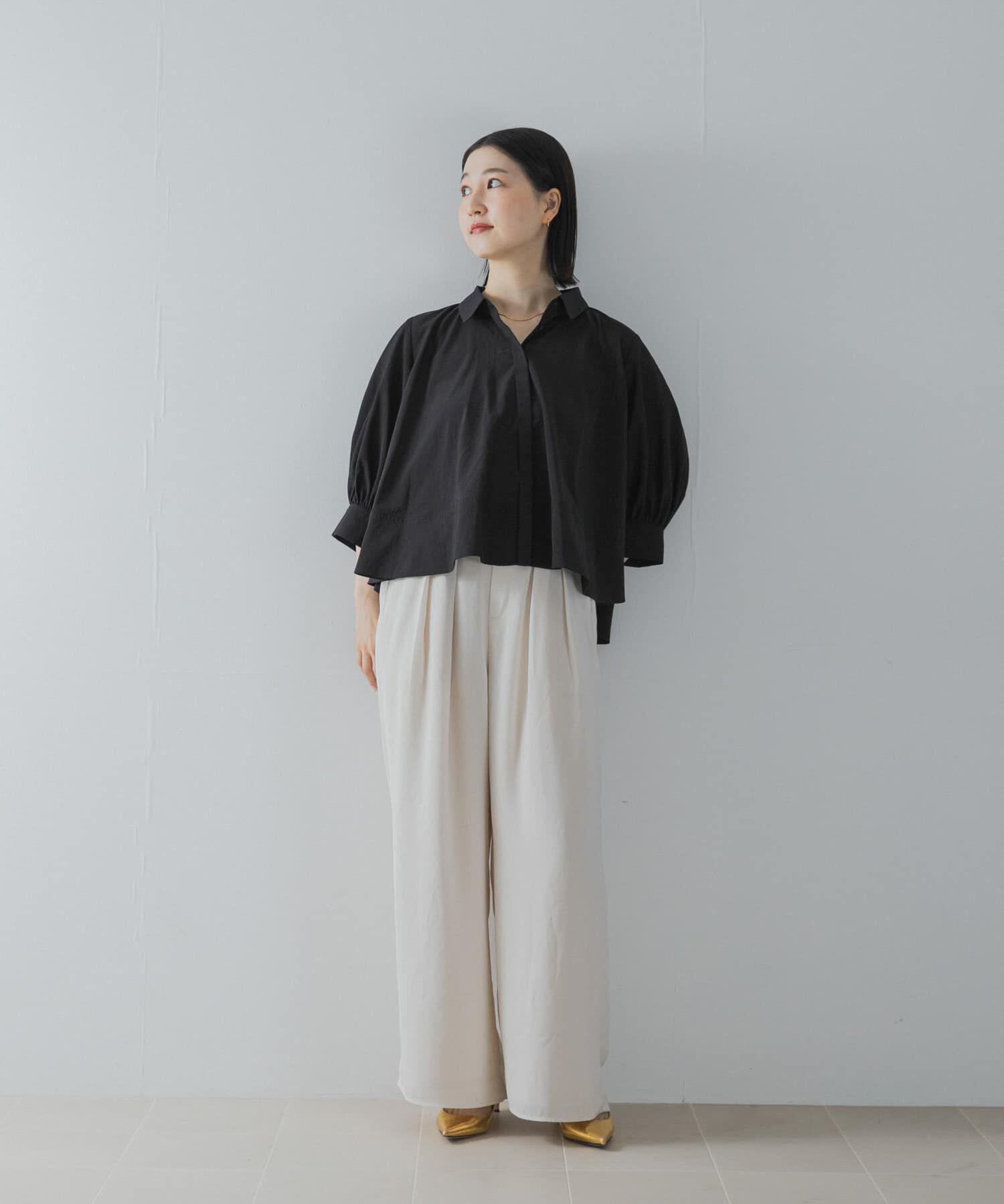 URBAN RESEARCH ROSSO「ウォッシャブルブライトローンシャツブラウス」|シャツ・ブラウス|