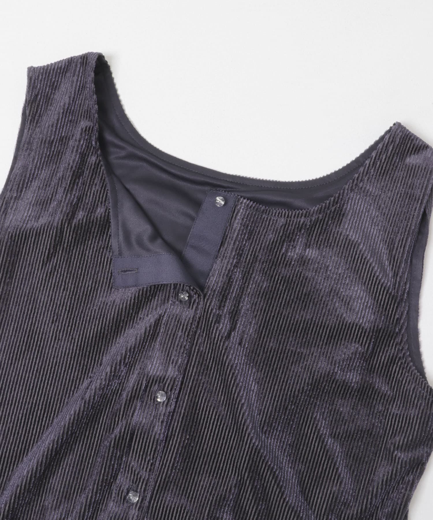 URBAN RESEARCH ROSSO「シアーベロアスクエアネックワンピース」|ワンピース|