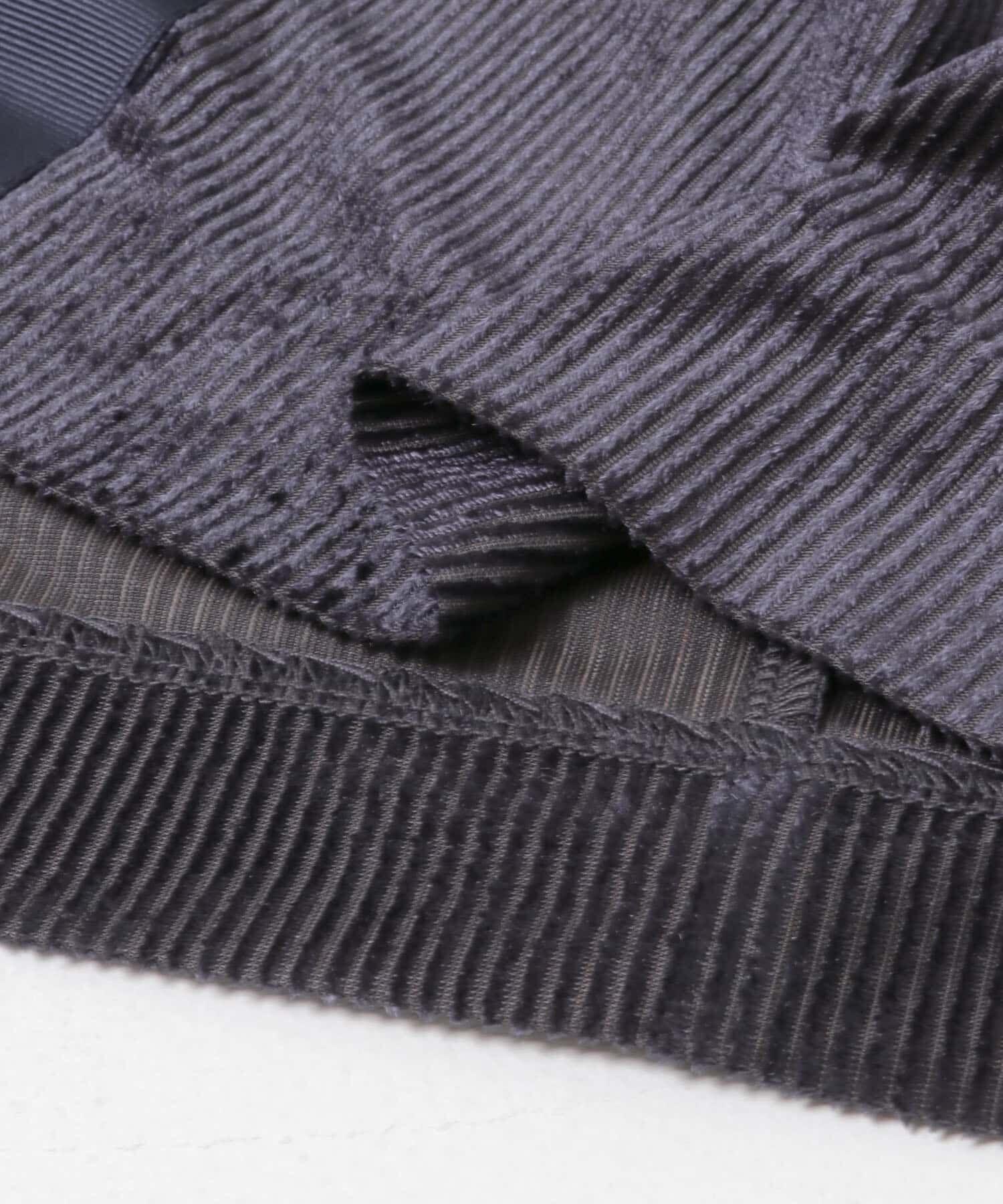 URBAN RESEARCH ROSSO「シアーベロアスクエアネックワンピース」|ワンピース|