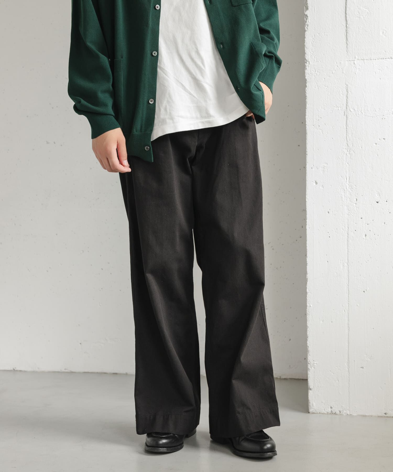 URBAN RESEARCH DOORS「FORK&SPOON　ワイドシルエットチノパンツ」|その他|