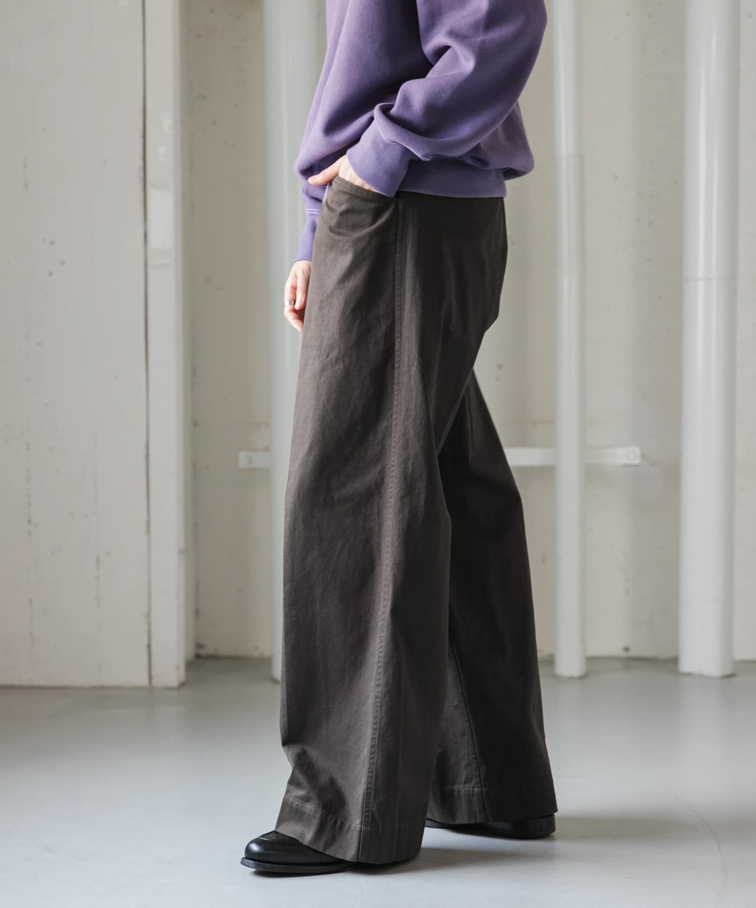 URBAN RESEARCH DOORS「FORK&SPOON　ワイドシルエットチノパンツ」|その他|