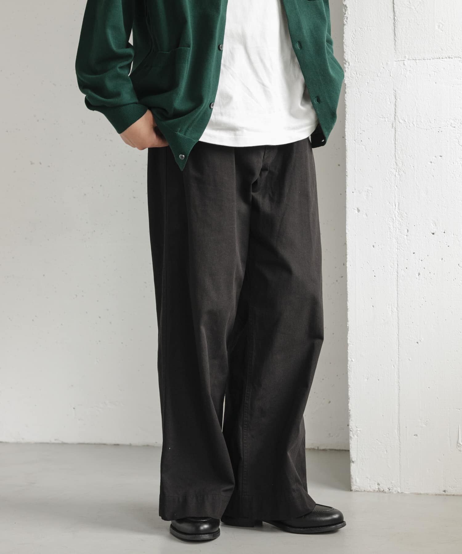 URBAN RESEARCH DOORS「FORK&SPOON　ワイドシルエットチノパンツ」|その他|
