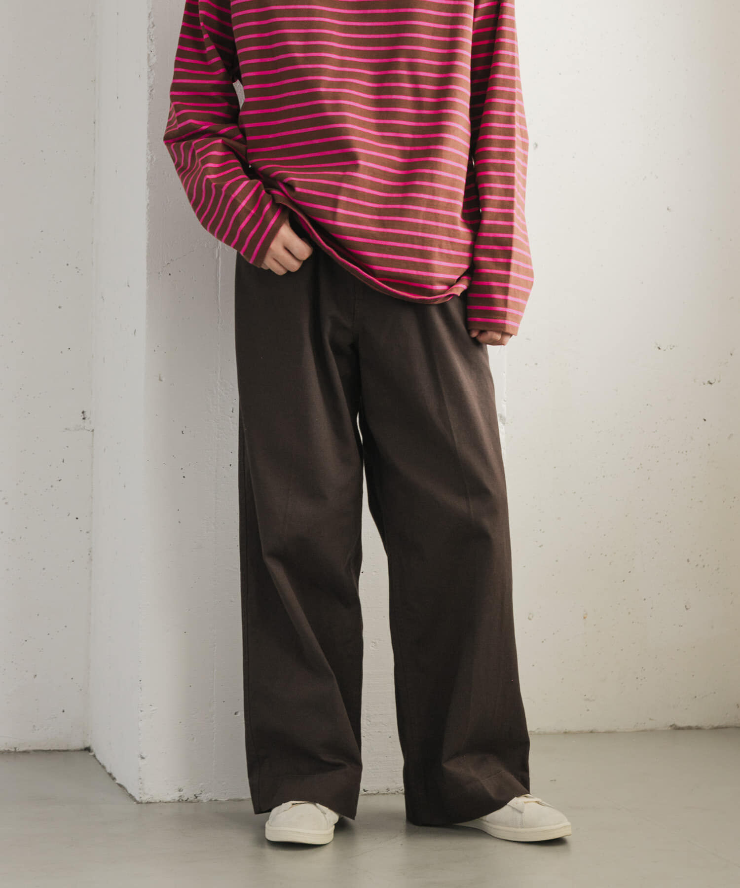 URBAN RESEARCH DOORS「FORK&SPOON　ワイドシルエットチノパンツ」|その他|