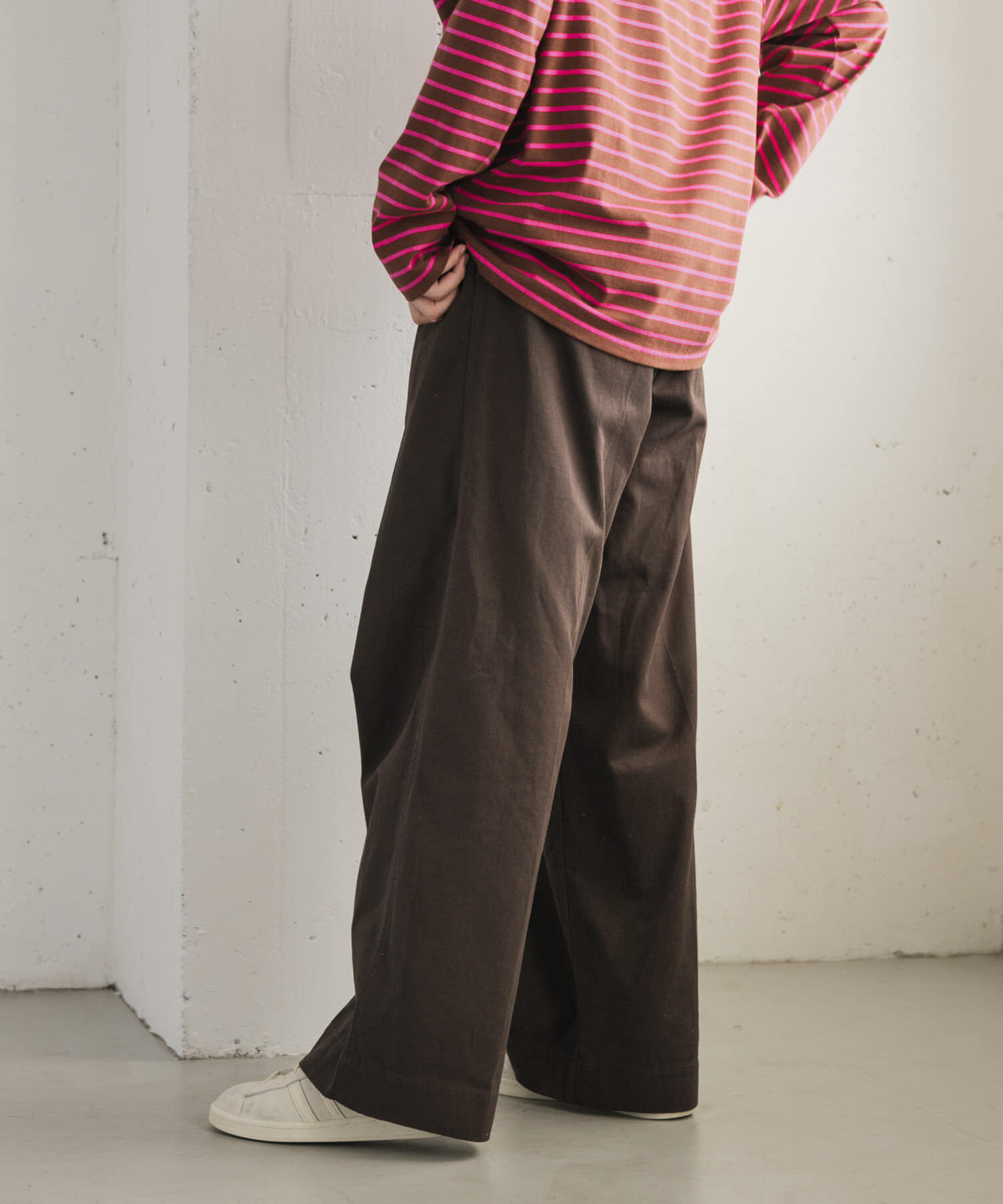 URBAN RESEARCH DOORS「FORK&SPOON　ワイドシルエットチノパンツ」|その他|