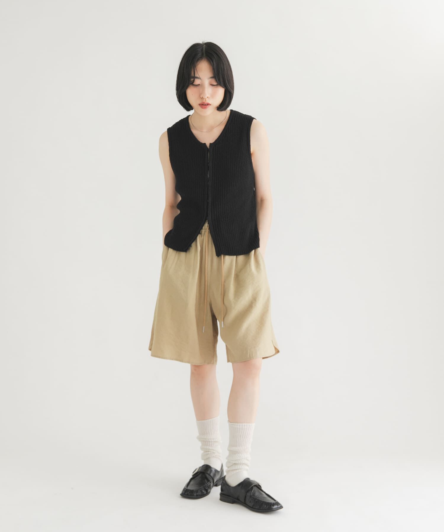  「ウエストコードショートパンツ」|その他|