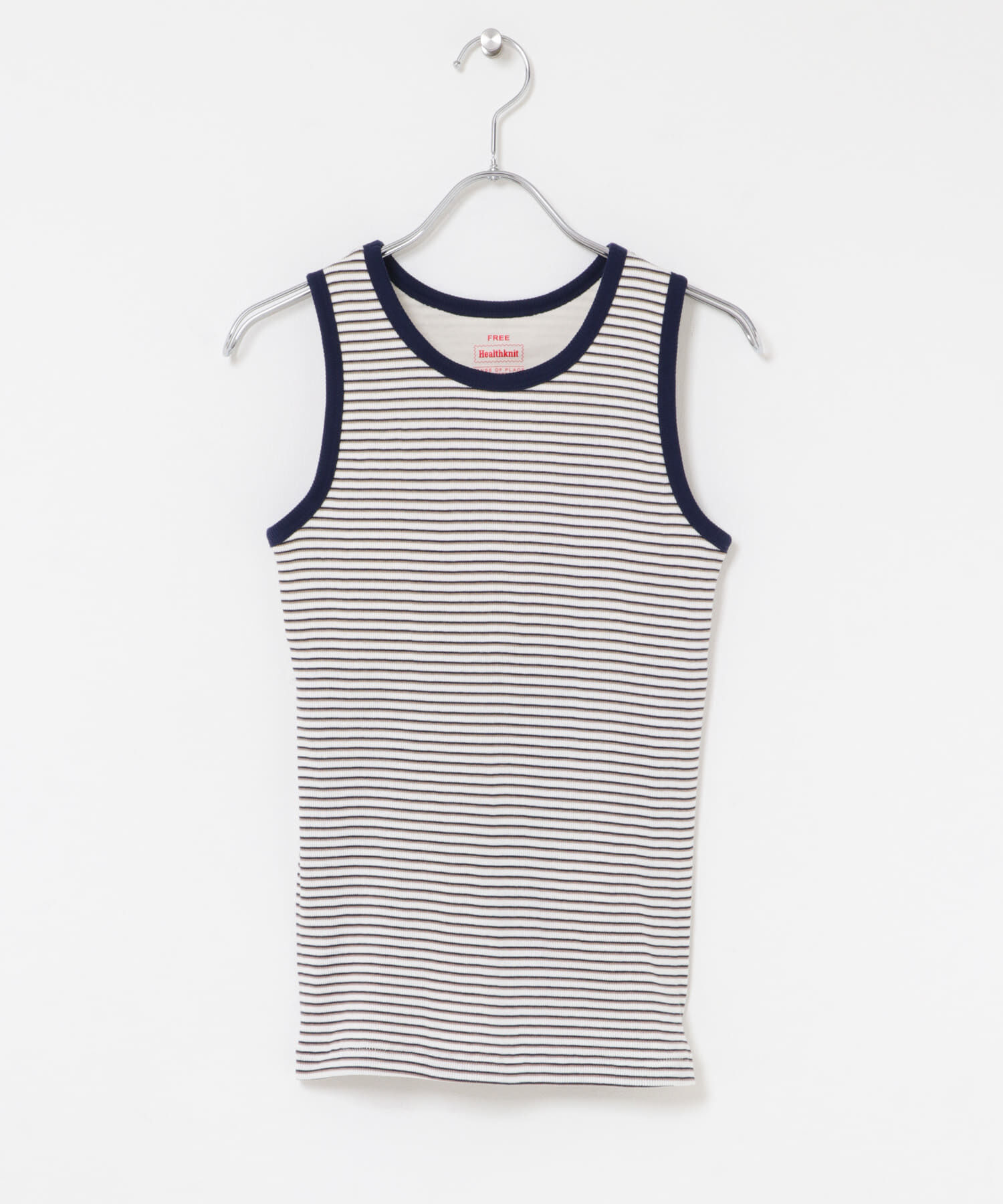 SENSE OF PLACE by URBAN RESEARCH「『別注』Healthknit&times;SENSE OF PLACE ボーダータンクトップ」|タンクトップ|
