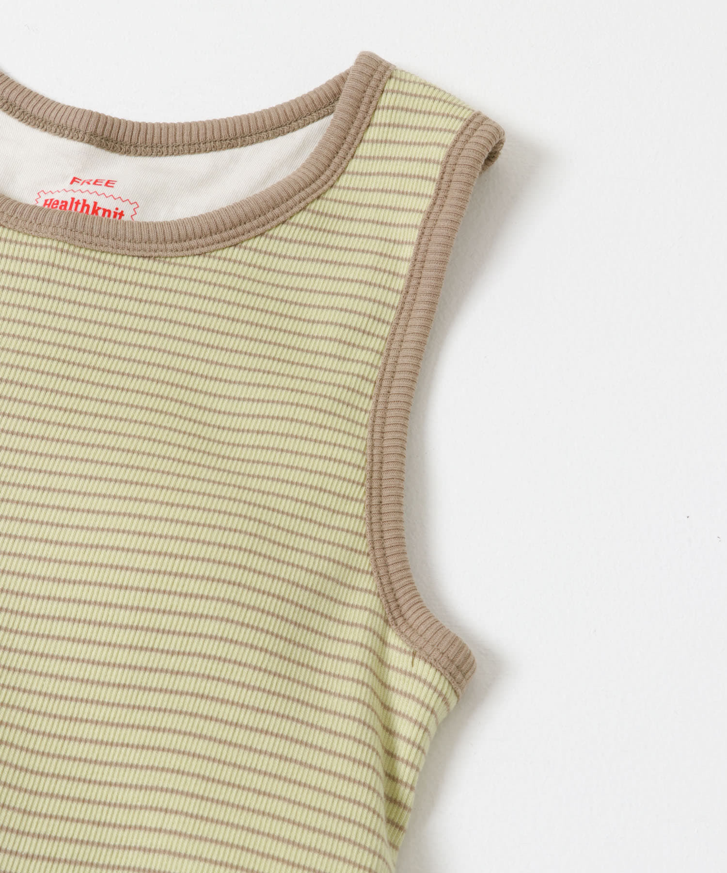 SENSE OF PLACE by URBAN RESEARCH「『別注』Healthknit&times;SENSE OF PLACE ボーダータンクトップ」|タンクトップ|