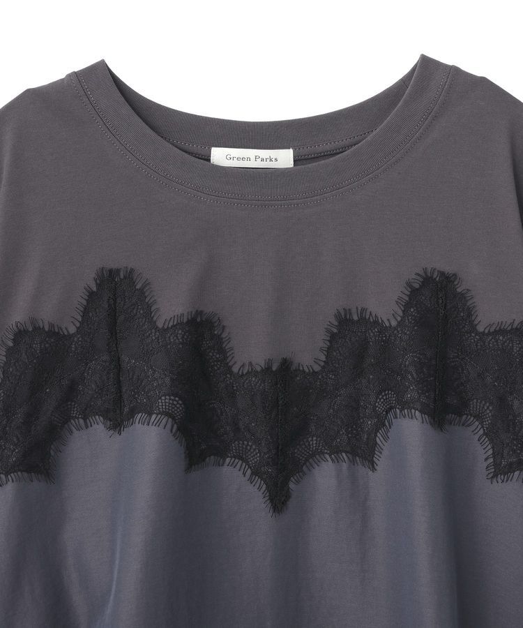 Green Parks「レースキャミドッキングプルオーバー」|Tシャツ・カットソー|