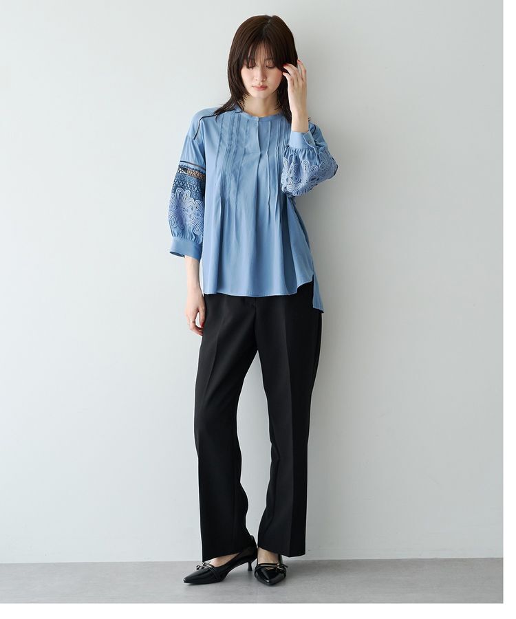 YECCA VECCA「サイドベルテッドハイウエストパンツ」|その他|