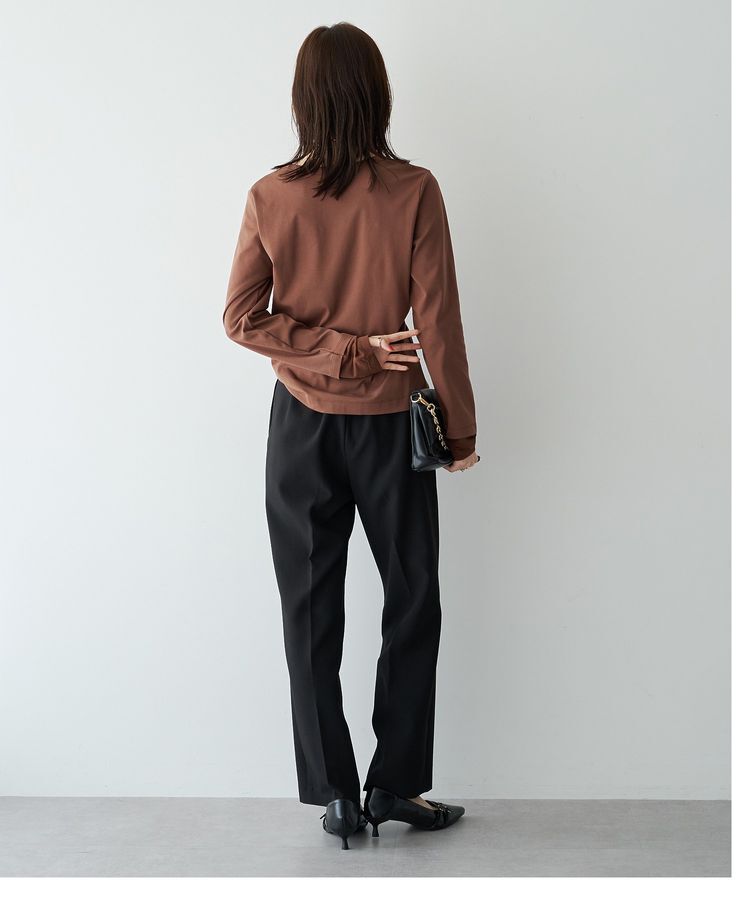 YECCA VECCA「サイドベルテッドハイウエストパンツ」|その他|