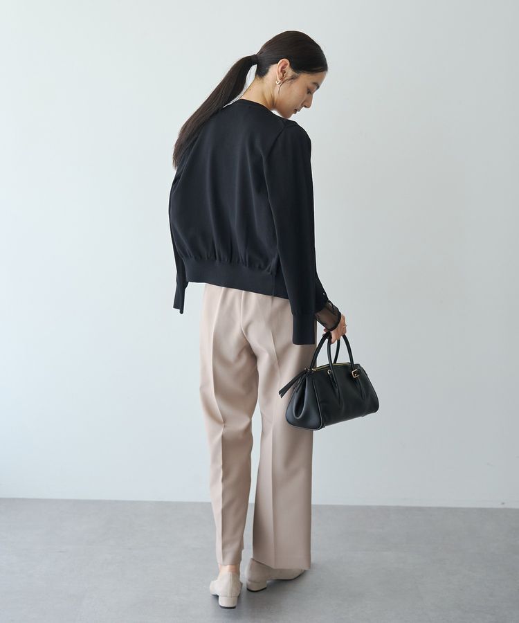 YECCA VECCA「サイドベルテッドハイウエストパンツ」|その他|