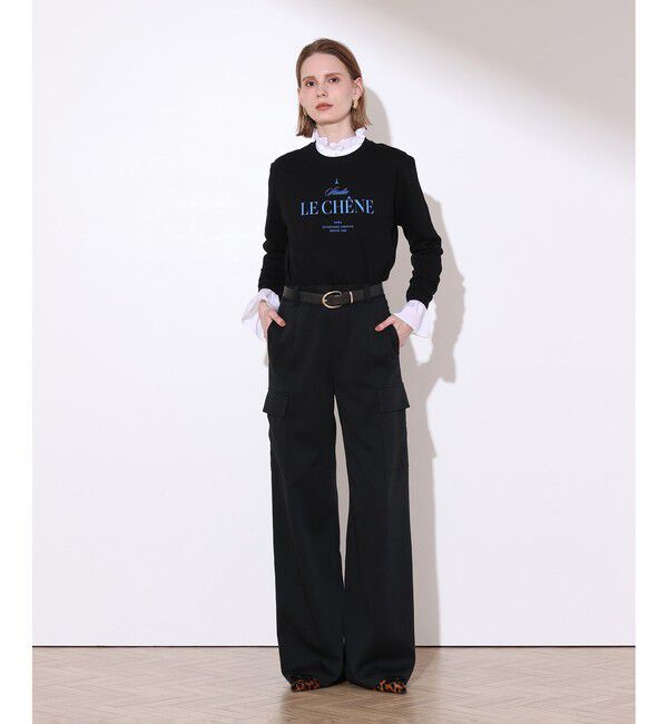 allureville「ステッカーロゴロングTシャツ」|Tシャツ・カットソー|