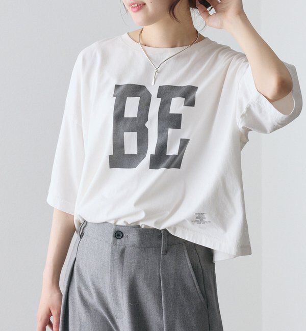 「【リバイバル/新色追加】スーピマコットンBIGロゴショートTシャツ」|プルオーバー|