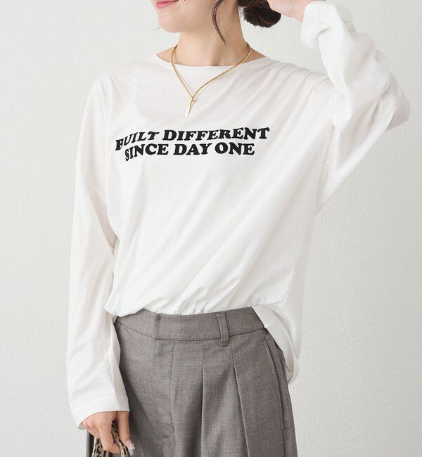  「【F&B】オーガニックコットンシアーガーゼカットソー」|Tシャツ・カットソー|