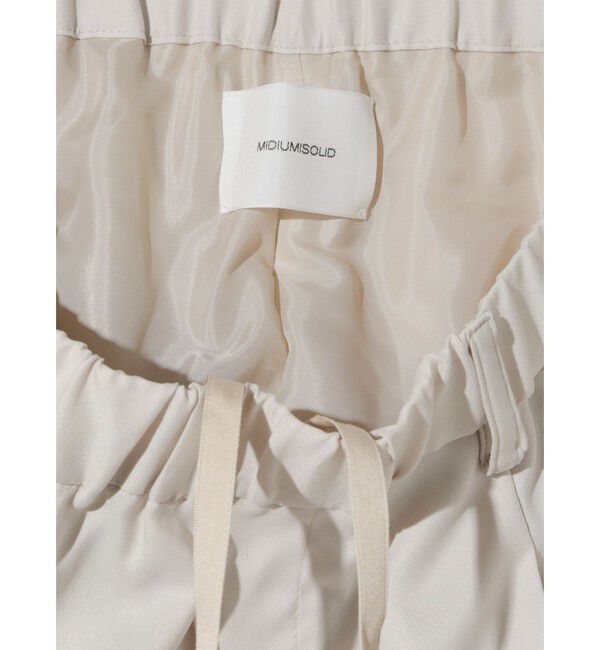 MIDIUMISOLID「MIDIUMISOLID for Ladies ストレートイージースラックス」|その他|