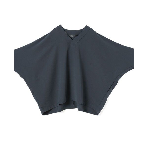 mizuiro ind「mizuiro ind Vネックドルマンスリーブプルオーバー」|Tシャツ・カットソー|