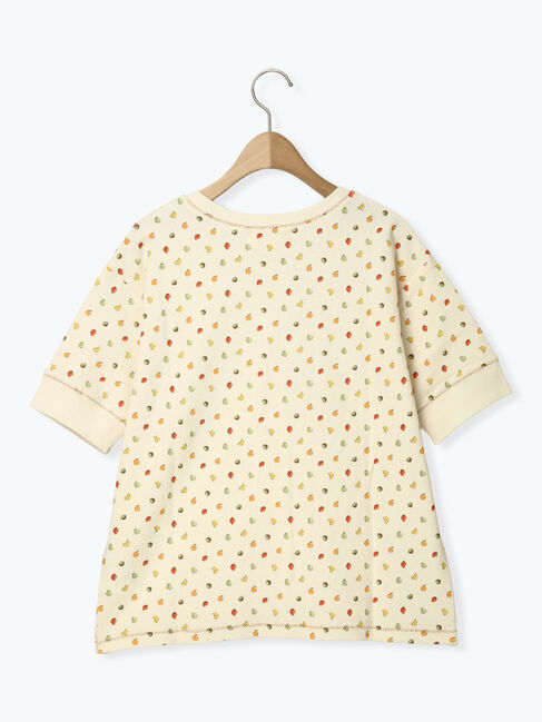 Samansa Mos2「【メルヘン&times;Samansa Mos2】ワッフル総柄Tシャツ」|Tシャツ・カットソー|