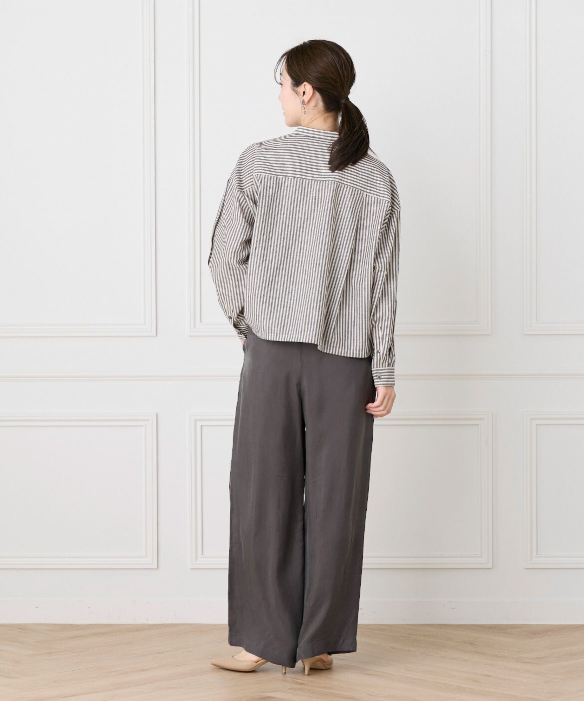 Le Souk「フィブリルタックワイドパンツ」|その他|