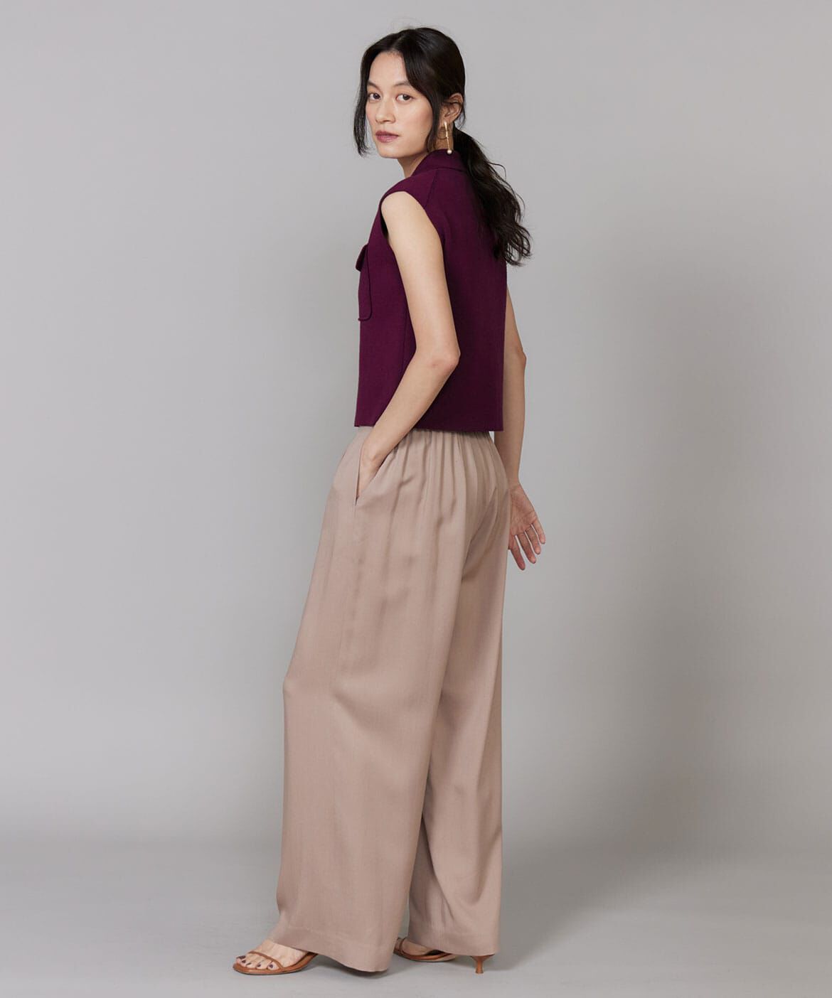 INED「ワイドストレートパンツ」|その他|