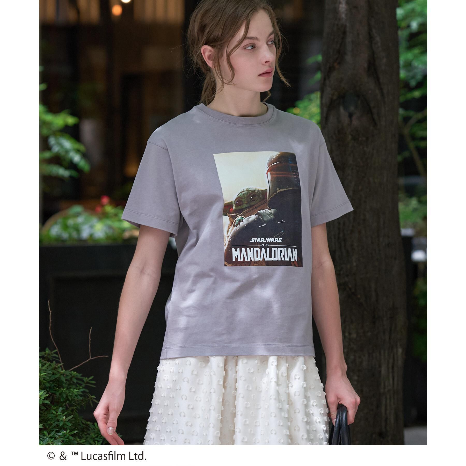 DRESSTERIOR「【接触冷感】STAR WARS マンダロリアン フォトTシャツ」|Tシャツ・カットソー|