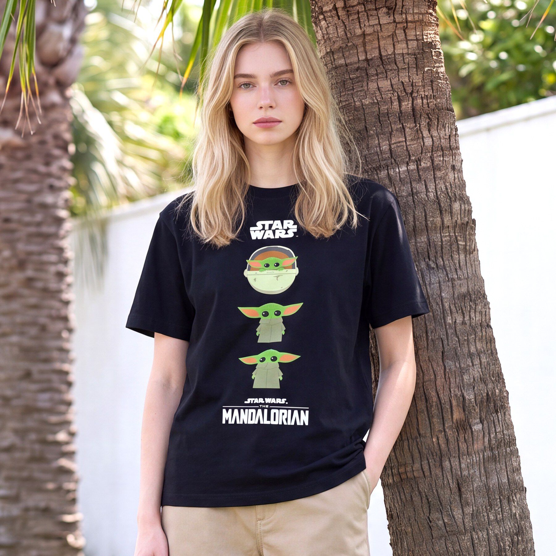 DRESSTERIOR「【接触冷感】STAR WARS グローグ グラフィックTシャツ」|Tシャツ・カットソー|