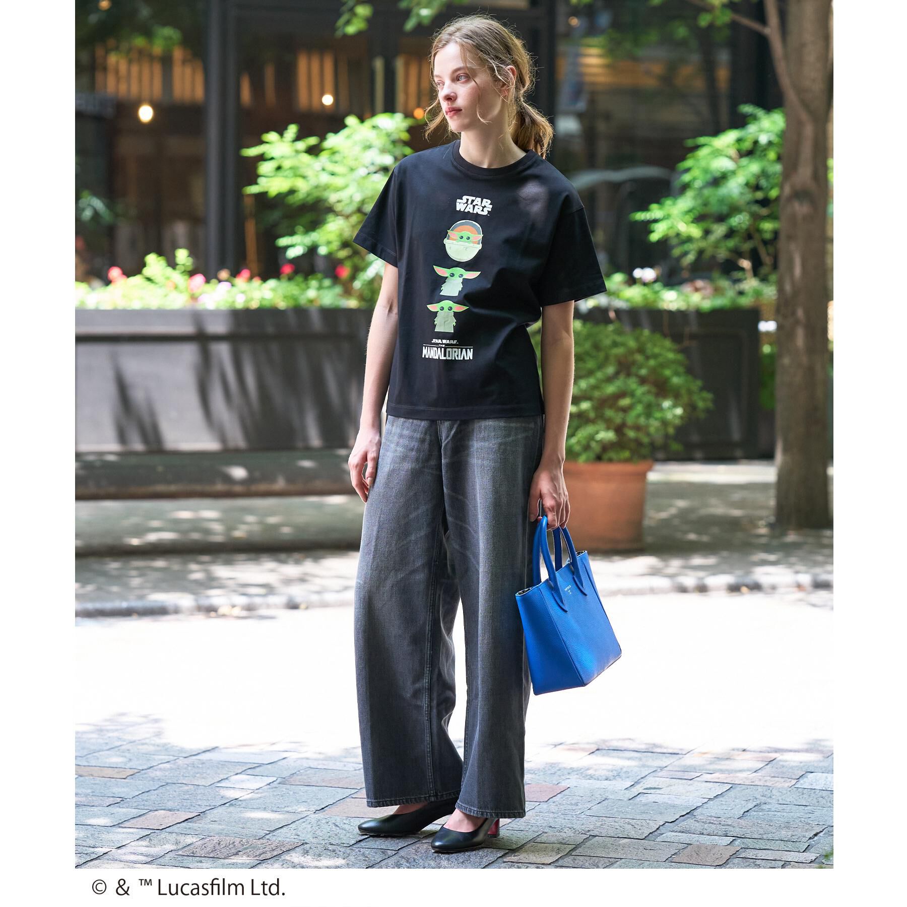 DRESSTERIOR「【接触冷感】STAR WARS グローグ グラフィックTシャツ」|Tシャツ・カットソー|