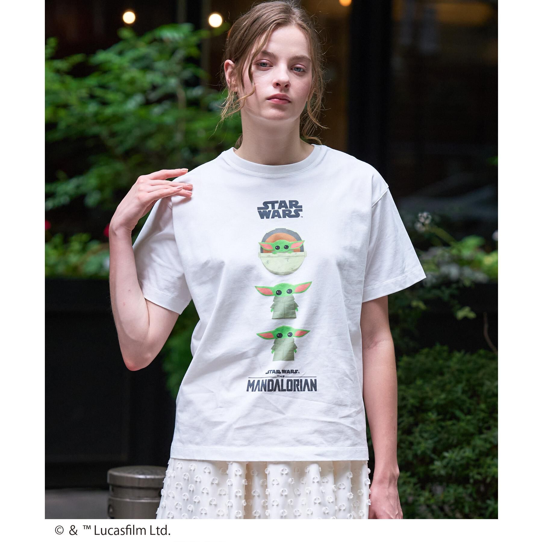 DRESSTERIOR「【接触冷感】STAR WARS グローグ グラフィックTシャツ」|Tシャツ・カットソー|