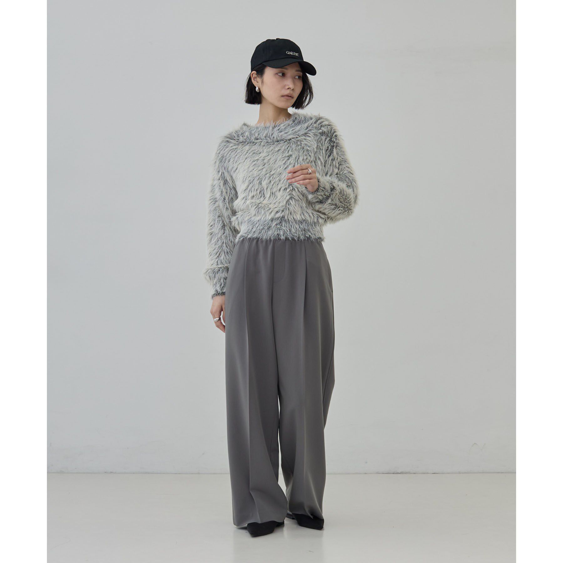 GALLEST「Comfy Set Up｜イージーストレートワイドパンツ【セットアップ対応／通勤／カセット服】」|その他|